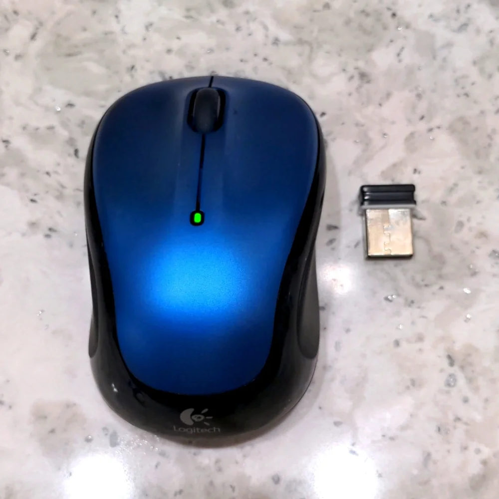 Logitech Blue Wireless Mouse M325